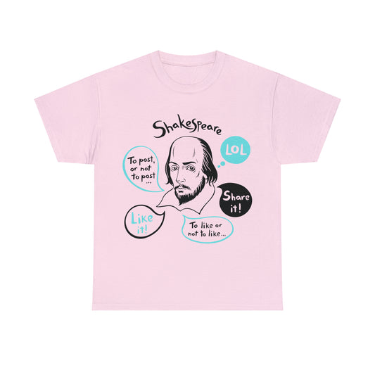 21st Century SHAKESPEARE (light) - Unisex Heavy Cotton Tee