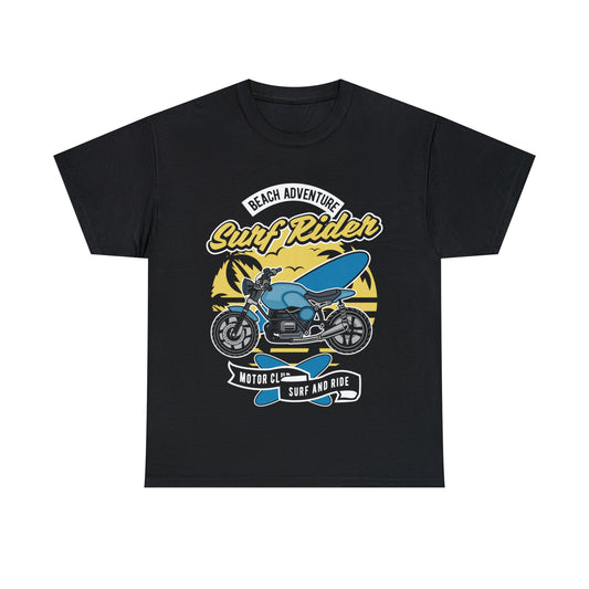 SURF RIDER - Printed in Australia - Unisex Jersey Short Sleeve Tee