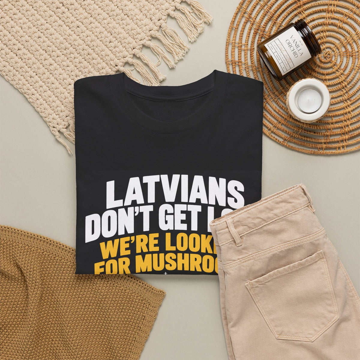 Latvian Mushroom Hunting T-Shirt | Funny Latvian Gift | BalticAF