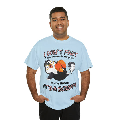 I DON'T FA*T - Funny Unisex Heavy Cotton Tee - USA