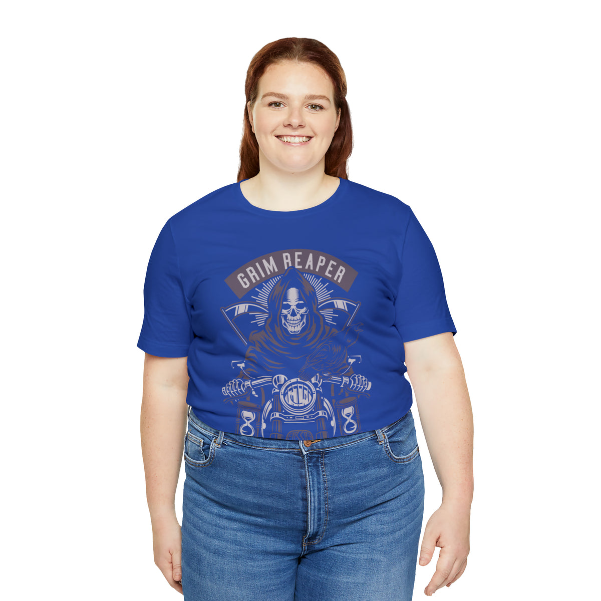 GRIM REAPER Moto Club - Unisex Jersey Short Sleeve Tee