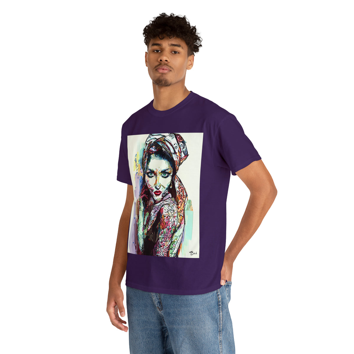 EASTERN BEAUTY - Airt on a Shirt  - Unisex Heavy Cotton Tee - AUS