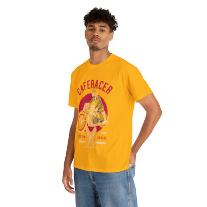 CAFE RACER Custom Garage - Unisex Heavy Cotton Tee