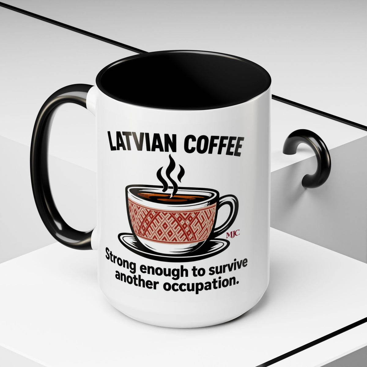 Latvian Coffee Mug | Funny Latvian Heritage Gift | BalticAF