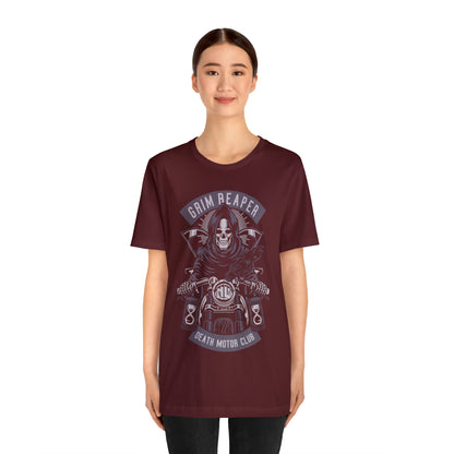 GRIM REAPER Moto Club - Unisex Jersey Short Sleeve Tee