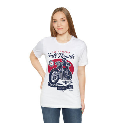 FULL THROTTLE Parts & Service - Unisex Jersey Short Sleeve Tee