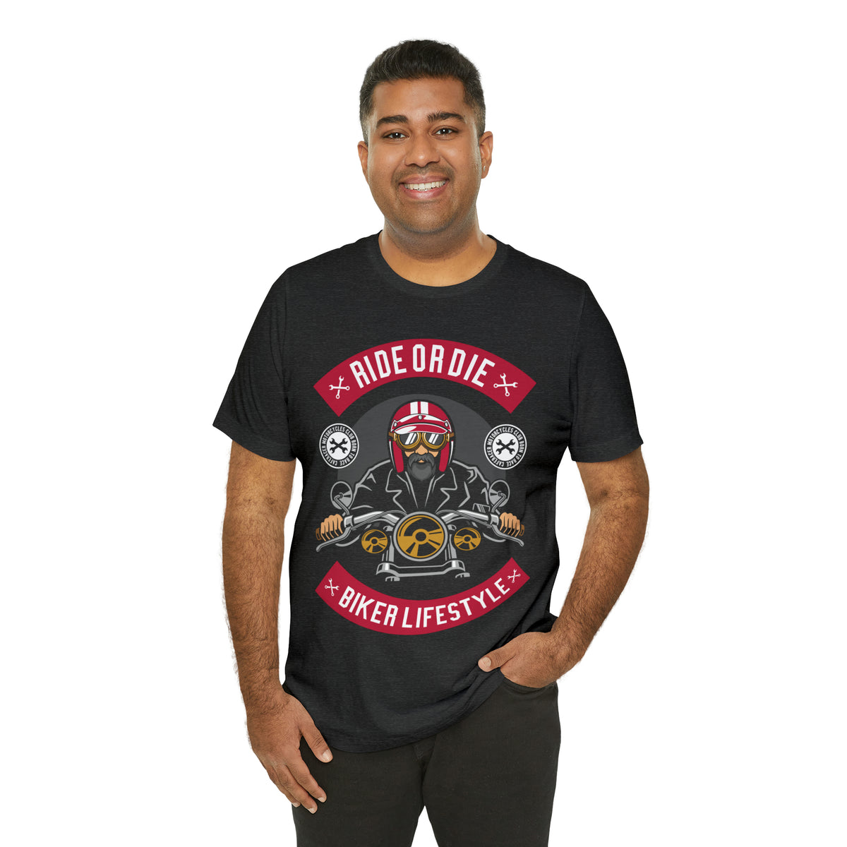 BIKER LIFESTYLE - Ride or Die - Unisex Jersey Short Sleeve Tee