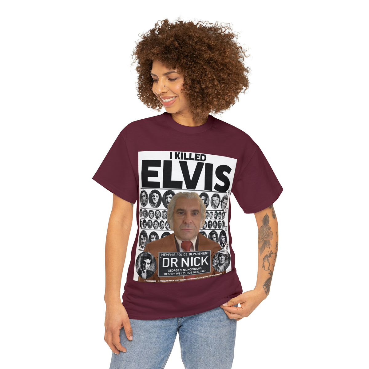 I KI**** ELVIS  - Unisex Heavy Cotton Tee - AUS
