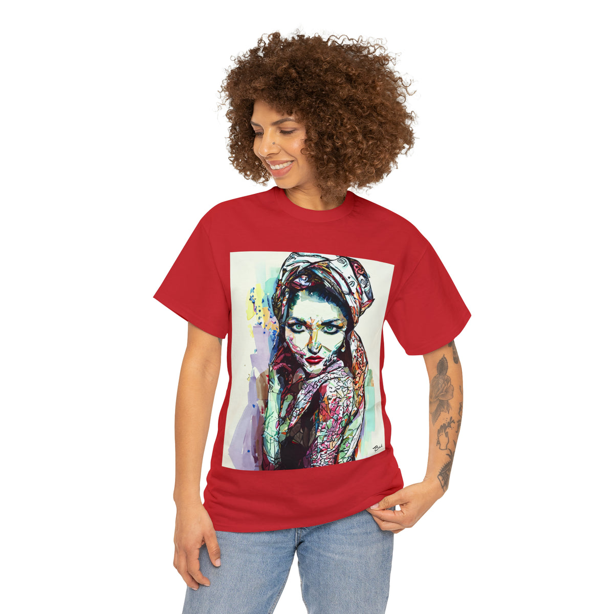 EASTERN BEAUTY - Airt on a Shirt  - Unisex Heavy Cotton Tee - AUS