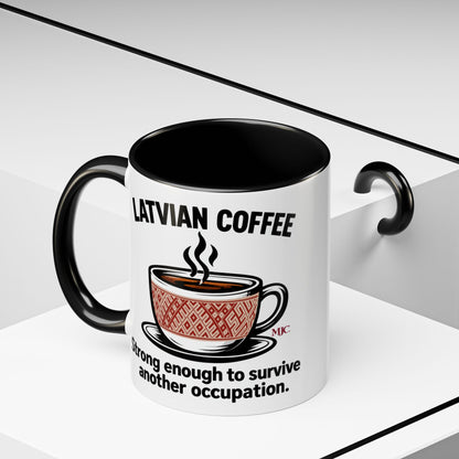Latvian Coffee Mug | Funny Latvian Heritage Gift | BalticAF