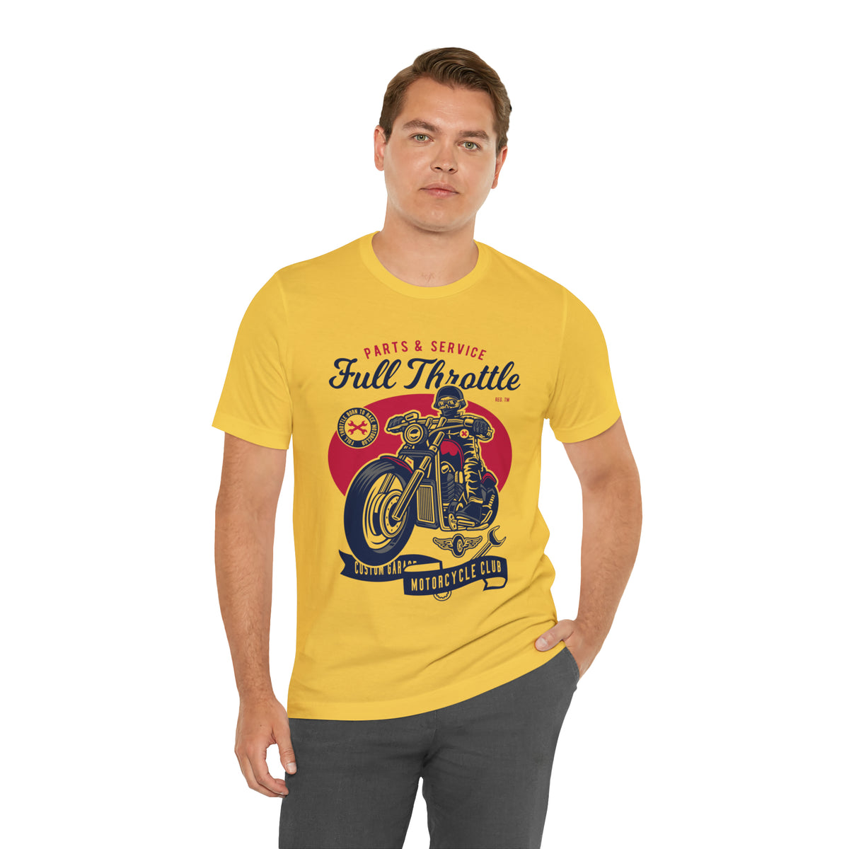 FULL THROTTLE Parts & Service - Unisex Jersey Short Sleeve Tee