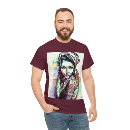 EASTERN BEAUTY - Airt on a Shirt  - Unisex Heavy Cotton Tee - AUS