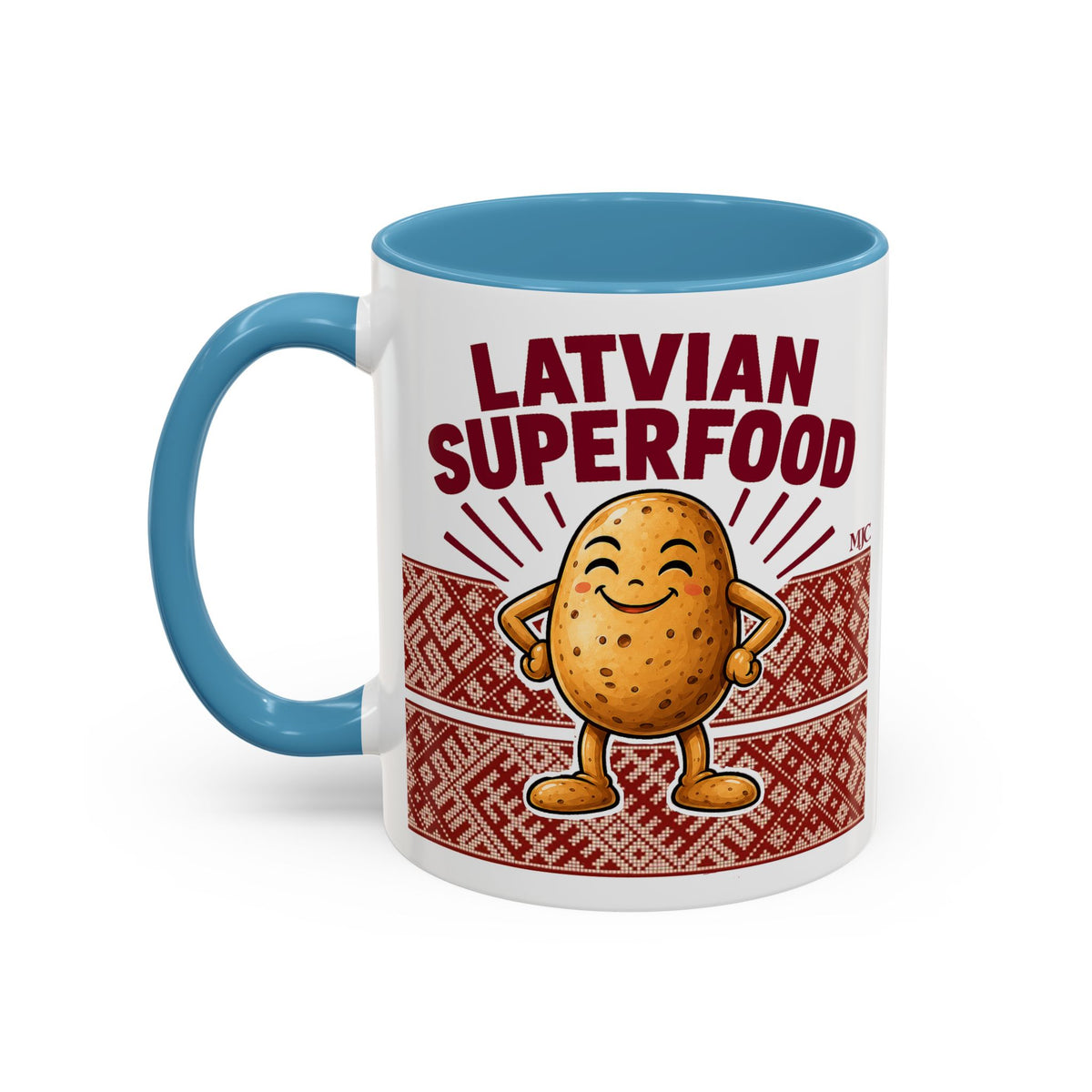 Latvian Superfood Mug | Funny Potato Gift | BalticAF