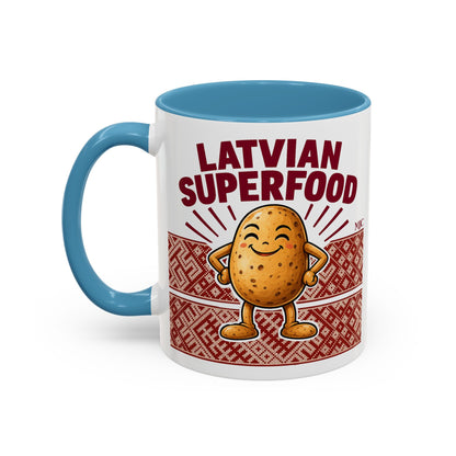 Latvian Superfood Mug | Funny Potato Gift | BalticAF