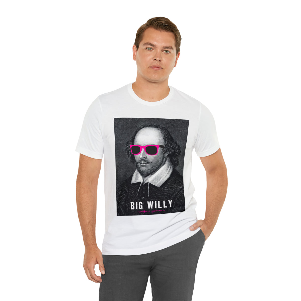 BIG WI**Y (Shakespeare) - Unisex Heavy Cotton Tee - USA
