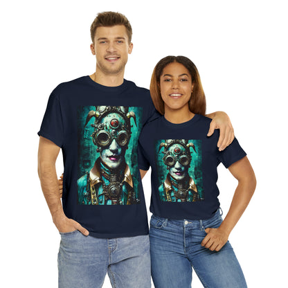 CYBER-STEAMPUNK LORD - Airt on a Shirt  - Unisex Heavy Cotton Tee - AUS