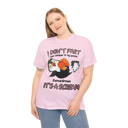 I DON'T FA*T - Funny Unisex Heavy Cotton Tee - USA