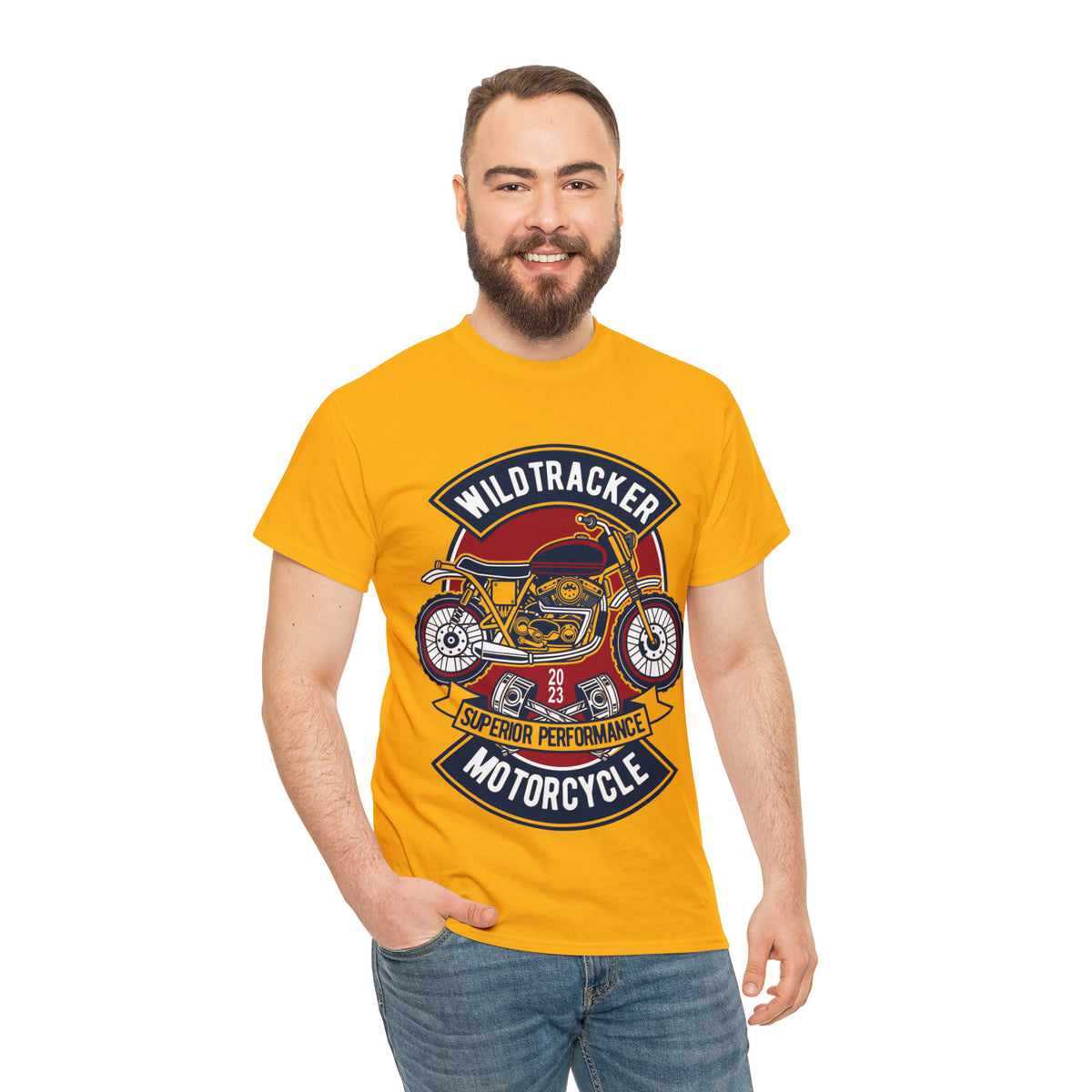 WILD TRACKER - Printed in Australia - Unisex Jersey Short Sleeve Tee