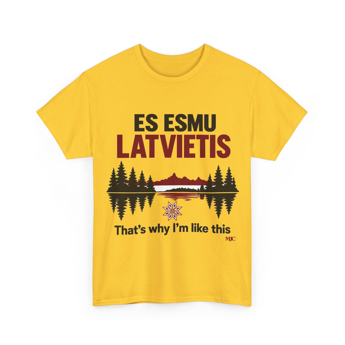 Es Esmu Latvietis T-Shirt | Proud Latvian Heritage Gift | BalticAF