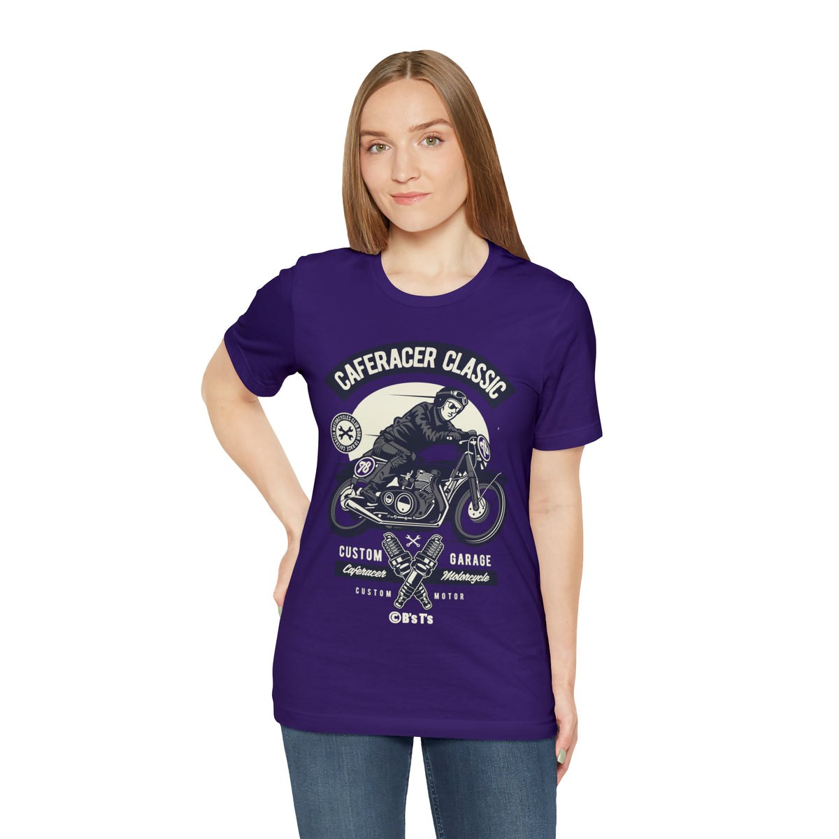 CAFE RACER Classic - Unisex Jersey Short Sleeve Tee