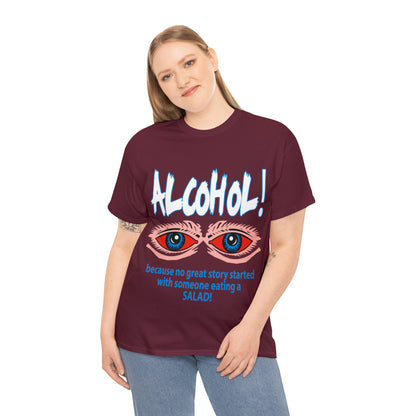 "ALC****" vs Salad - Funny Unisex Heavy Cotton Tee - AUS
