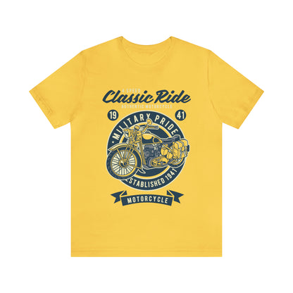 MILITARY RIDE Classic Pride - Unisex Jersey Short Sleeve Tee