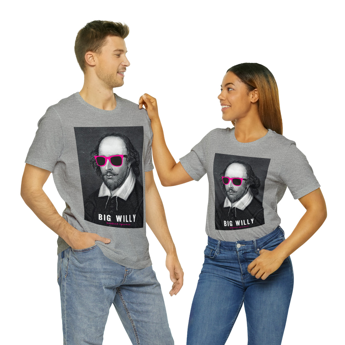 BIG WI**Y (Shakespeare) - Unisex Heavy Cotton Tee - USA