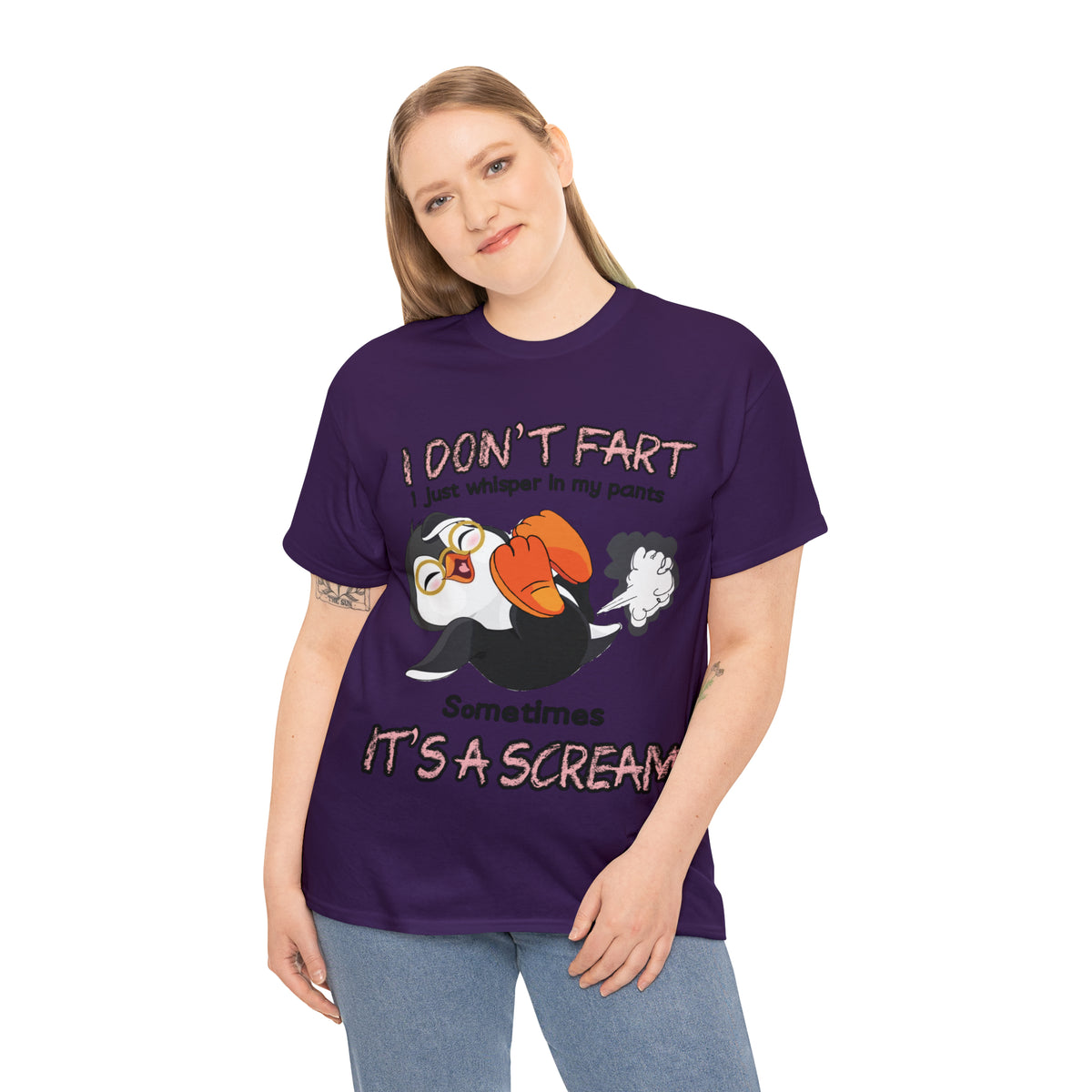 I DON'T FA*T  - Funny Unisex Heavy Cotton Tee - AUS