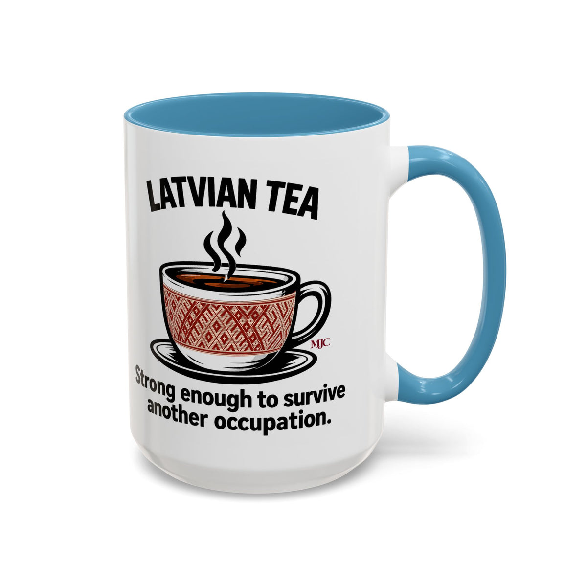 Latvian Tea Mug | Latvian Heritage & Humour Gift | BalticAF