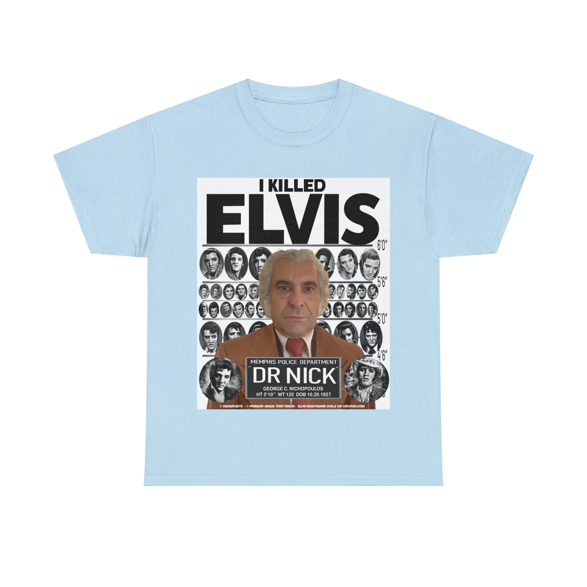 I KI**** ELVIS  - Unisex Heavy Cotton Tee - AUS