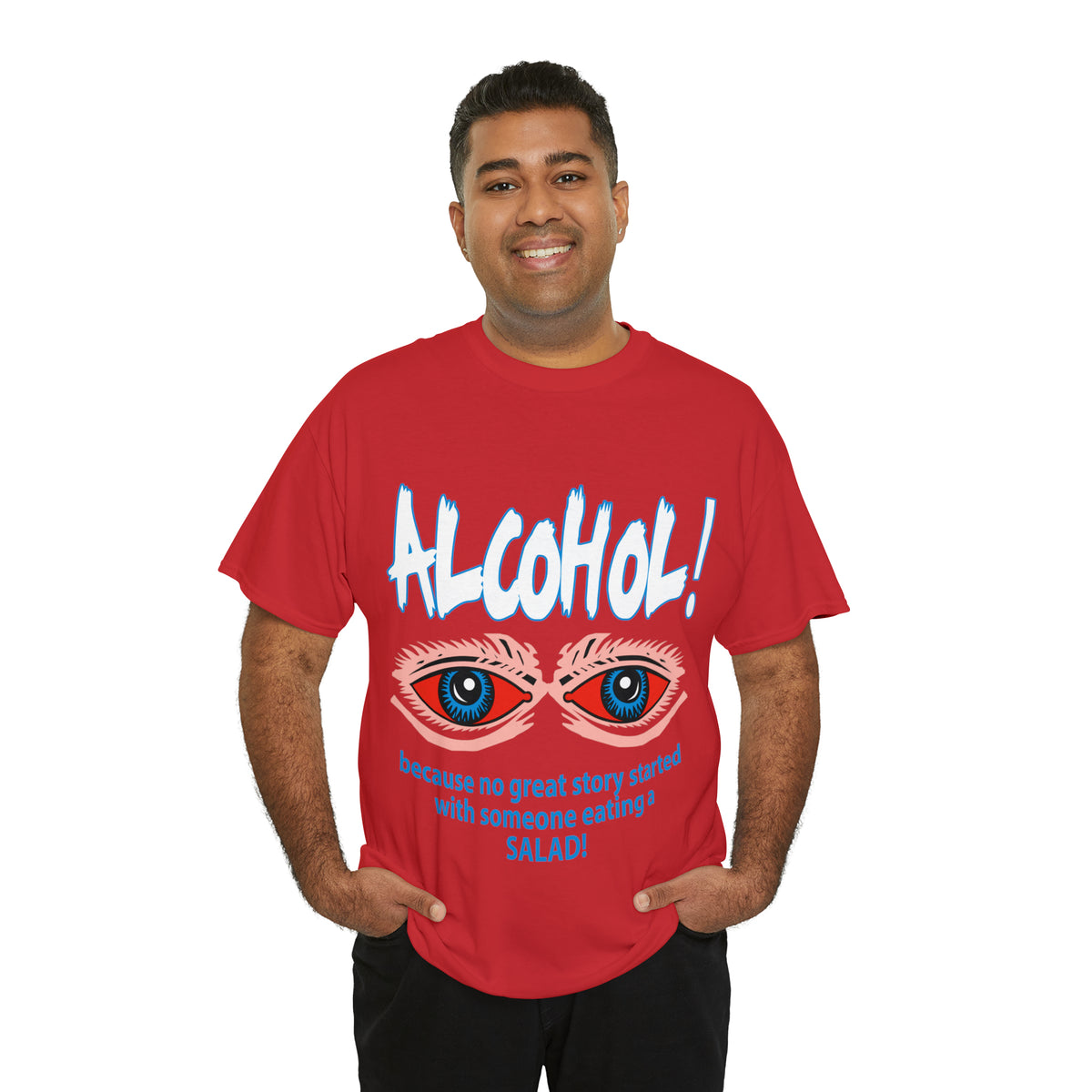 "ALC****" vs Salad - Funny Unisex Heavy Cotton Tee - AUS
