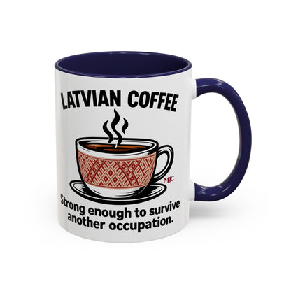 Latvian Coffee Mug | Funny Latvian Heritage Gift | BalticAF