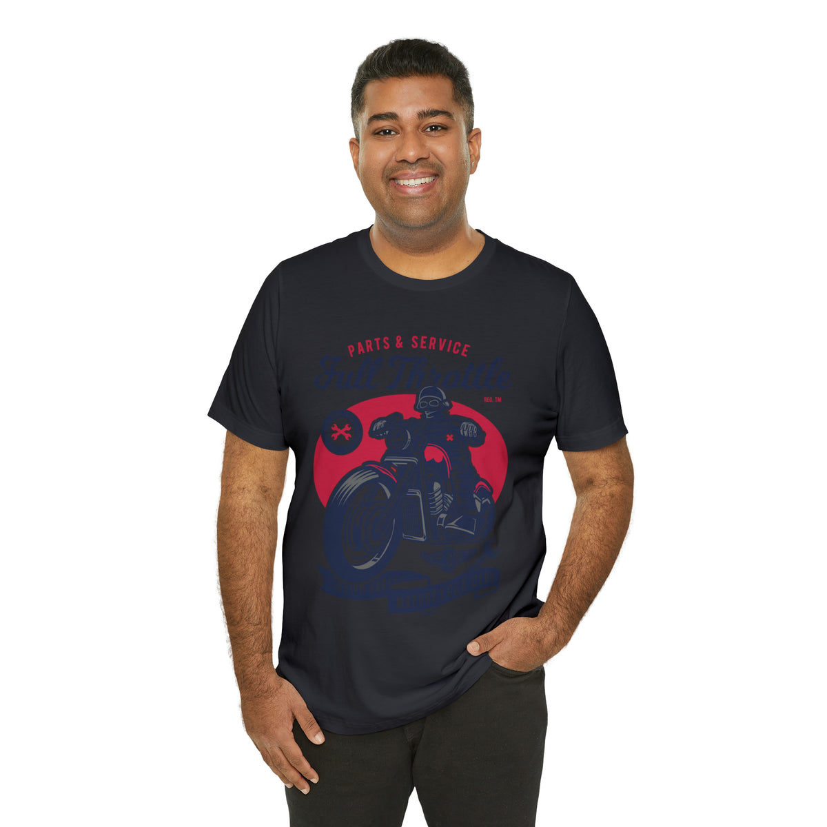 FULL THROTTLE Parts & Service - Unisex Jersey Short Sleeve Tee
