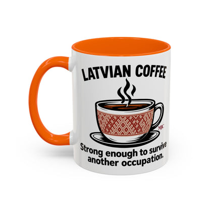 Latvian Coffee Mug | Funny Latvian Heritage Gift | BalticAF