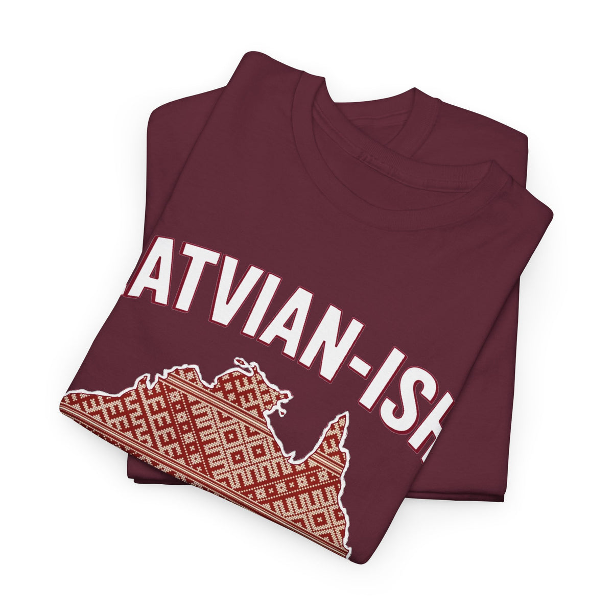 Latvian-ISH Australian T-Shirt | Funny Latvian Heritage Gift | BalticAF