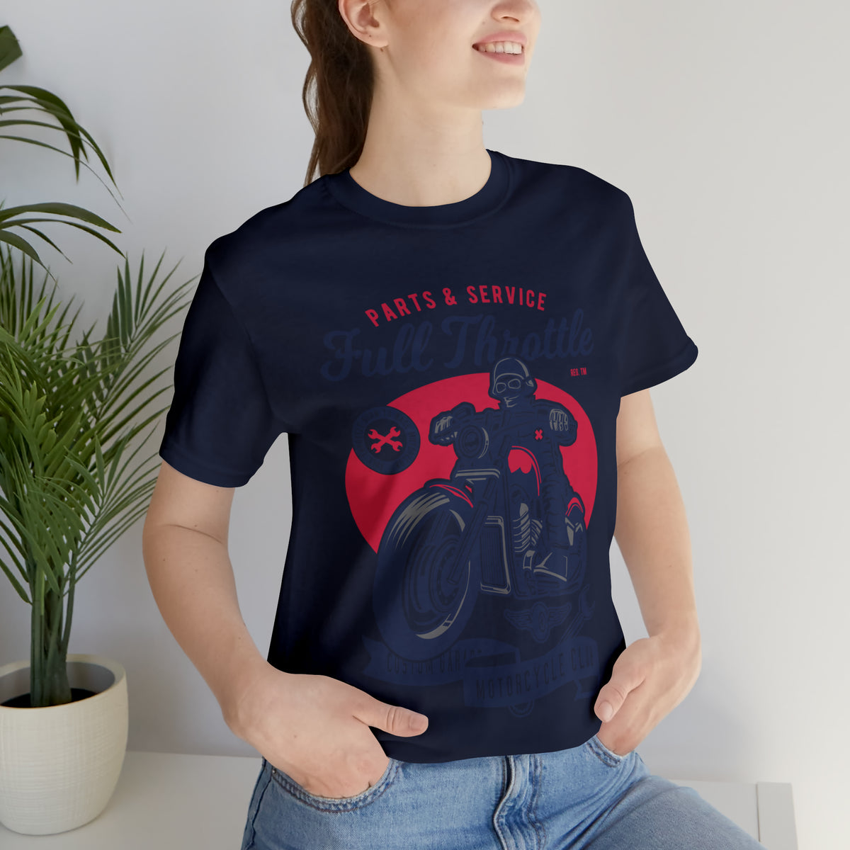 FULL THROTTLE Parts & Service - Unisex Jersey Short Sleeve Tee