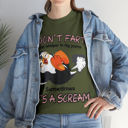 I DON'T FA*T  - Funny Unisex Heavy Cotton Tee - AUS