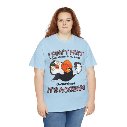 I DON'T FA*T - Funny Unisex Heavy Cotton Tee - USA