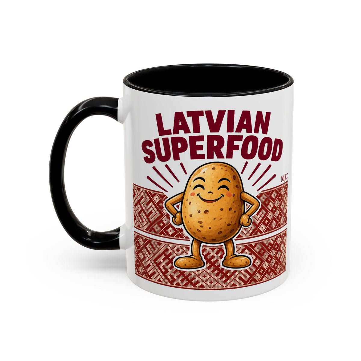Latvian Superfood Mug | Funny Potato Gift | BalticAF