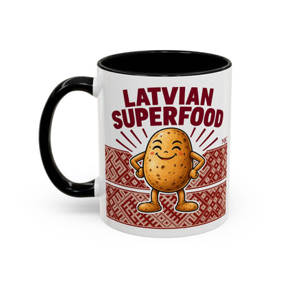 Latvian Superfood Mug | Funny Potato Gift | BalticAF