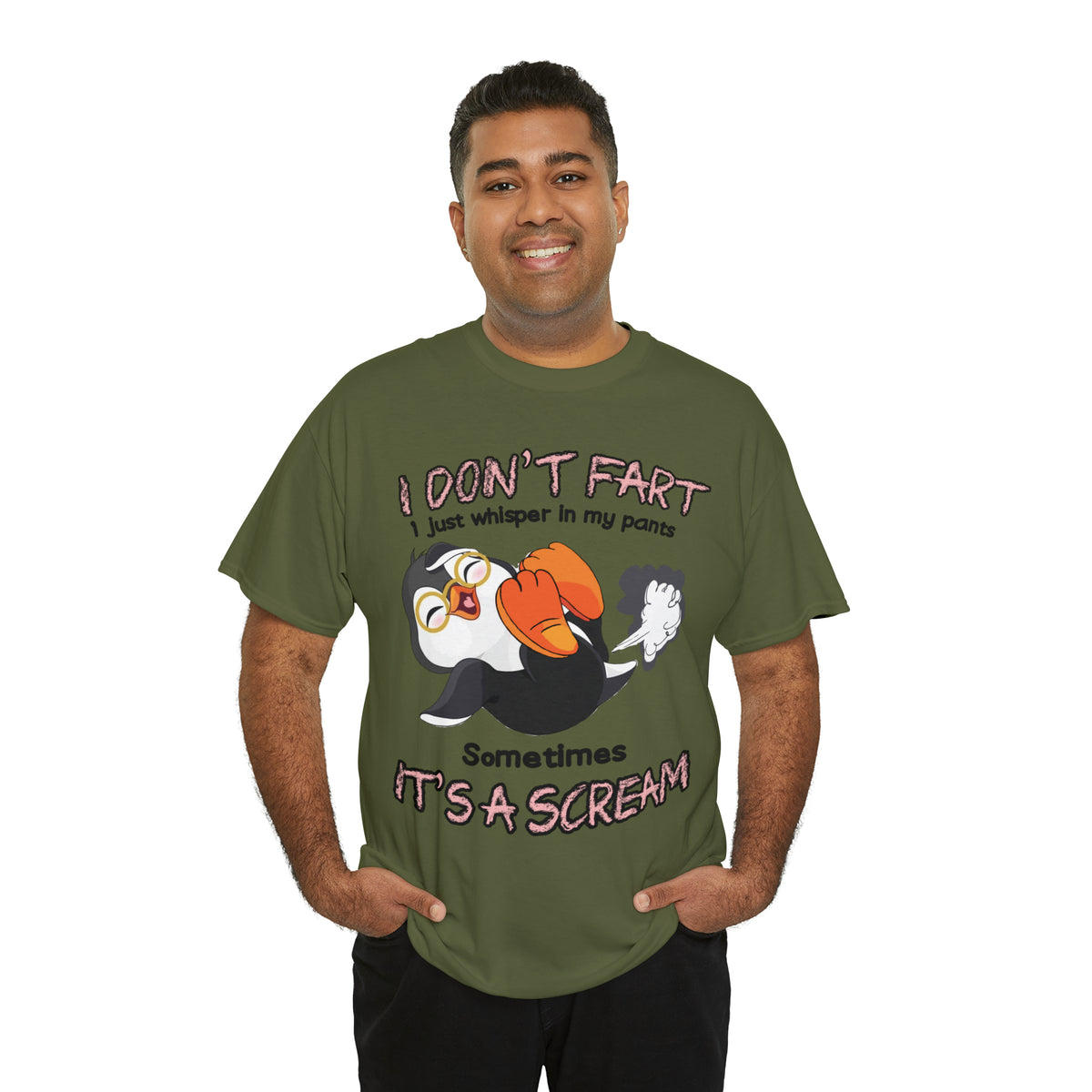 I DON'T FA*T - Funny Unisex Heavy Cotton Tee - USA