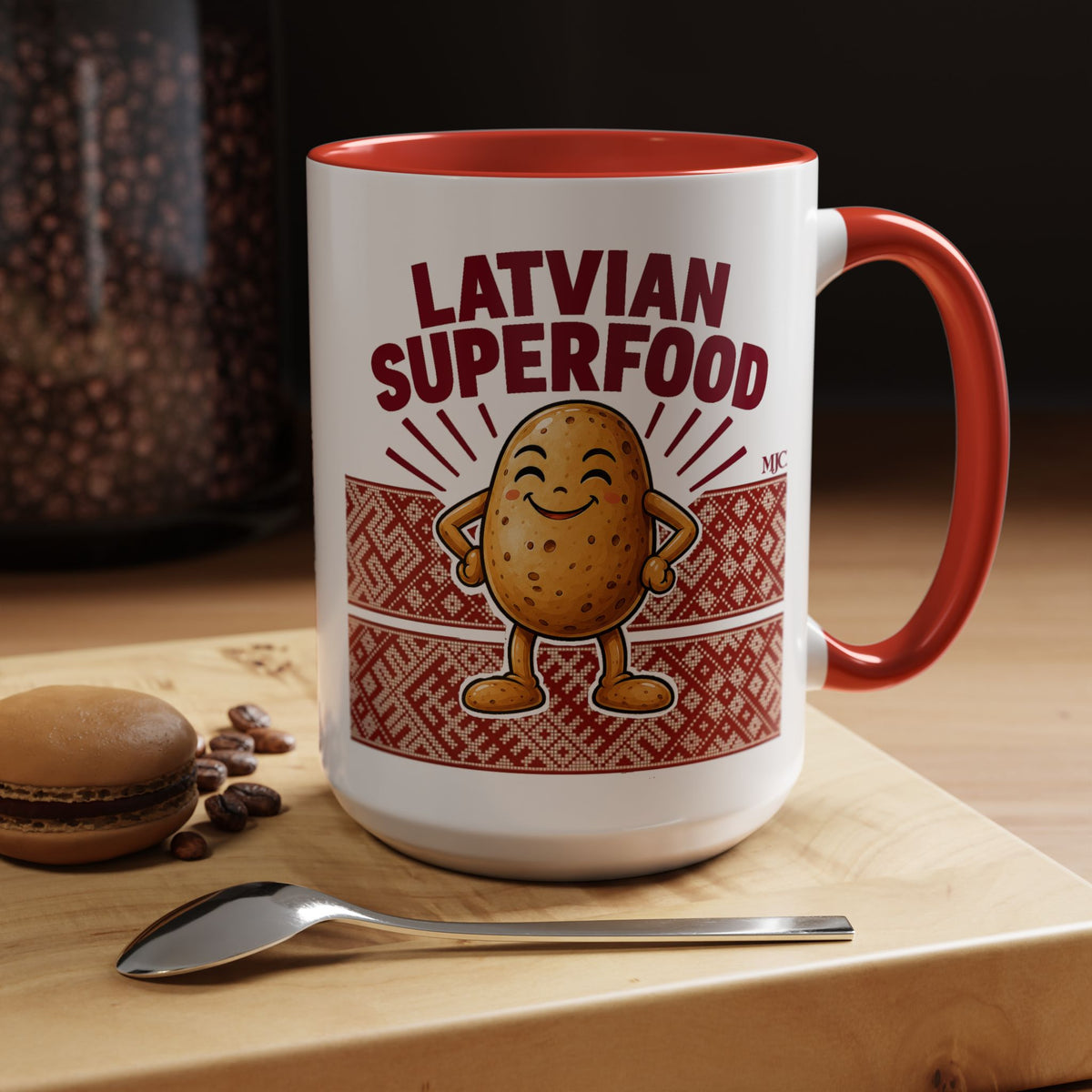 Latvian Superfood Mug | Funny Potato Gift | BalticAF
