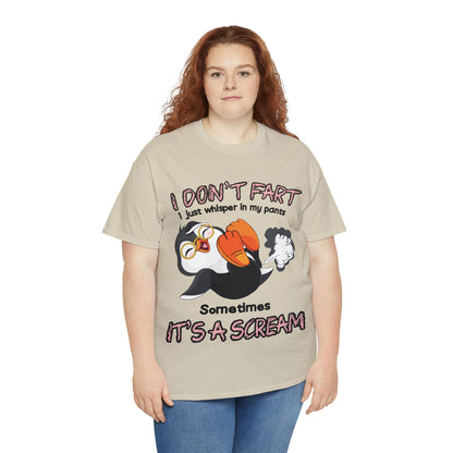 I DON'T FA*T  - Funny Unisex Heavy Cotton Tee - AUS