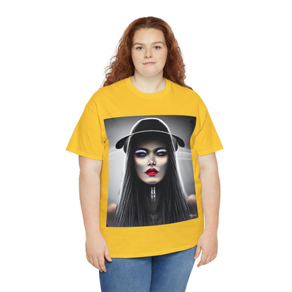 CYBERPUNK WITCH - Airt on a Shirt  - Unisex Heavy Cotton Tee - AUS