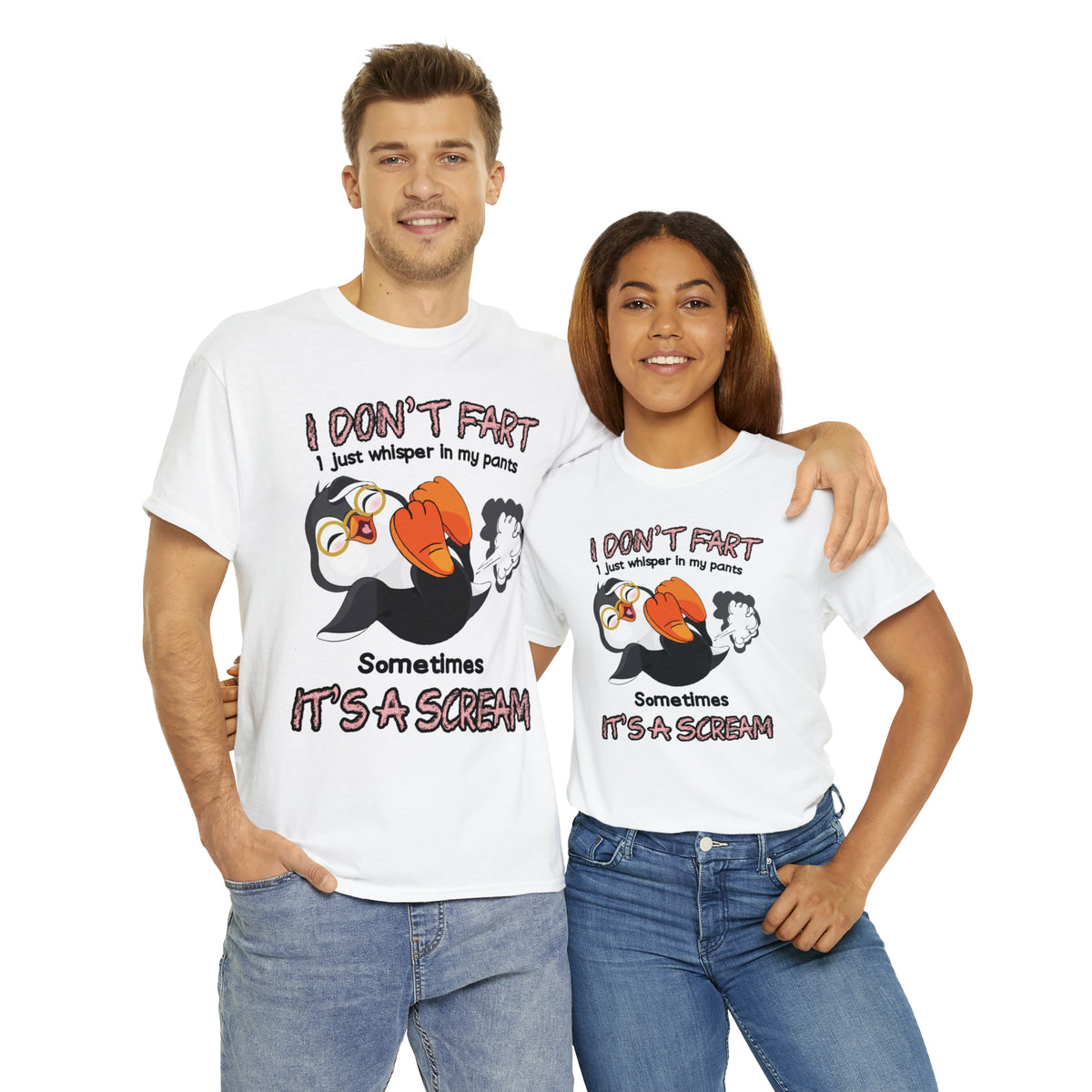 I DON'T FA*T - Funny Unisex Heavy Cotton Tee - USA