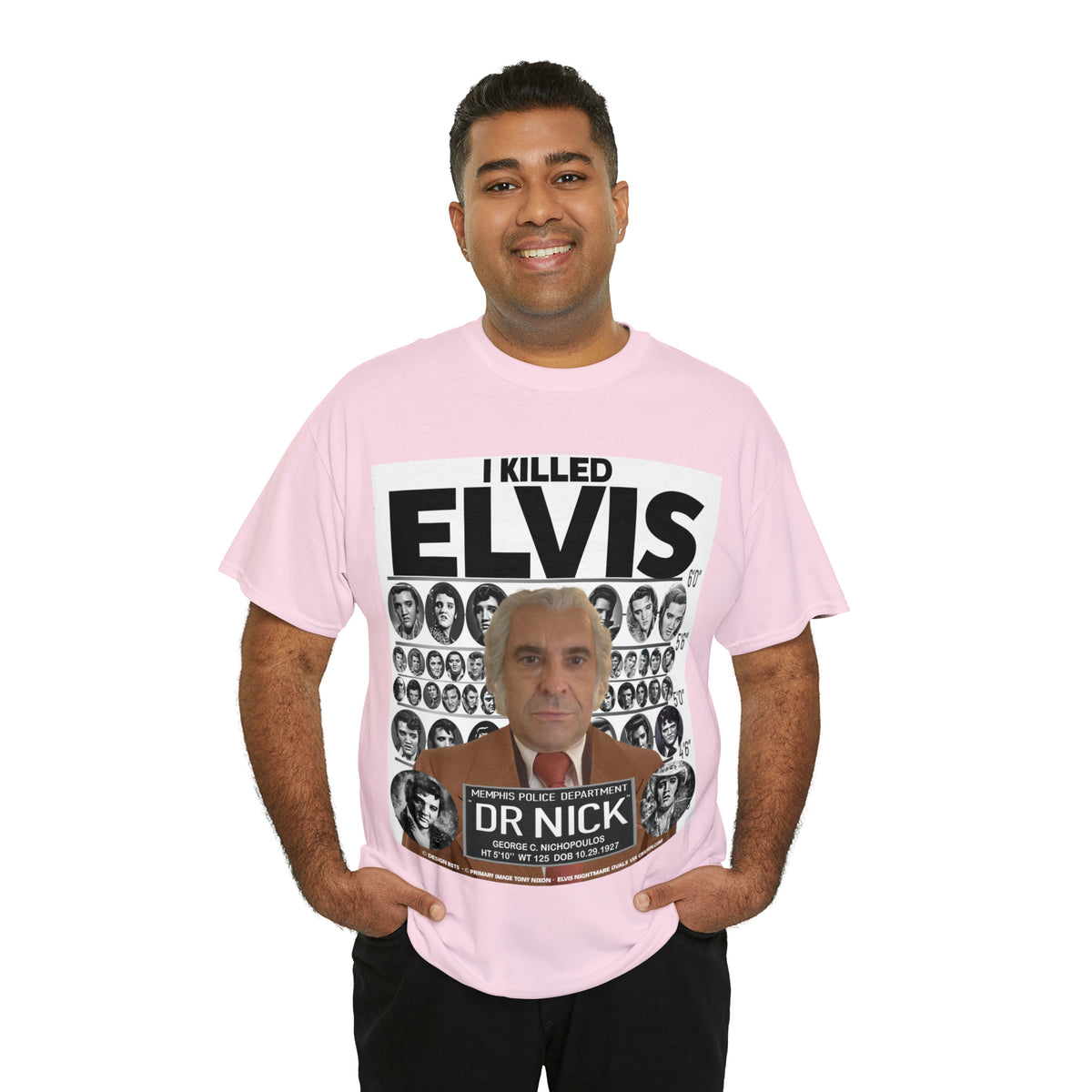 I KI**** ELVIS  - Unisex Heavy Cotton Tee - AUS