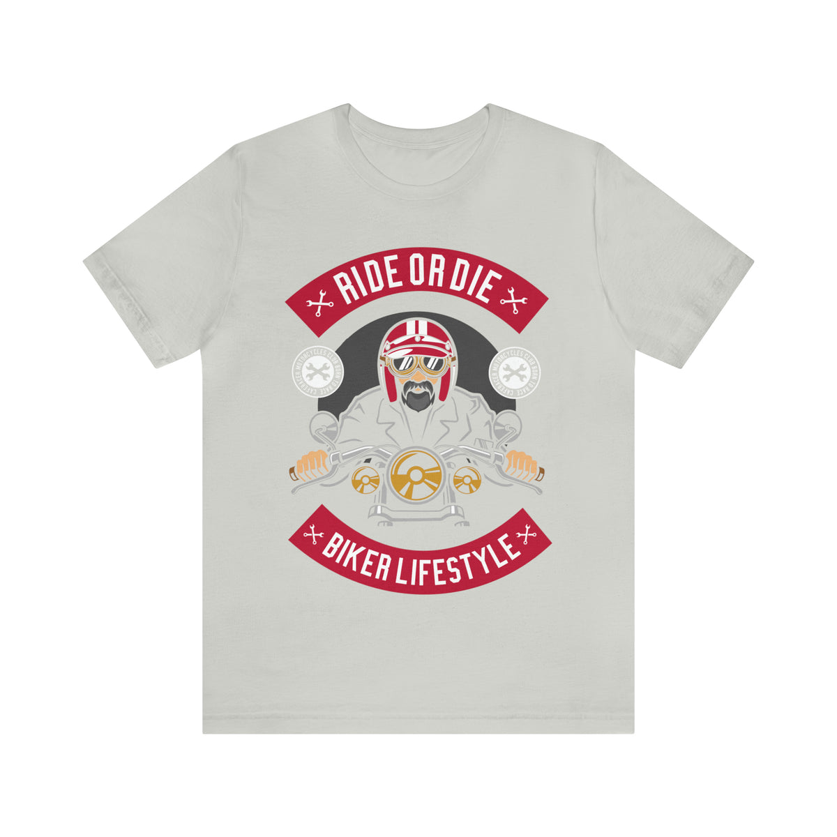 BIKER LIFESTYLE - Ride or Die - Unisex Jersey Short Sleeve Tee
