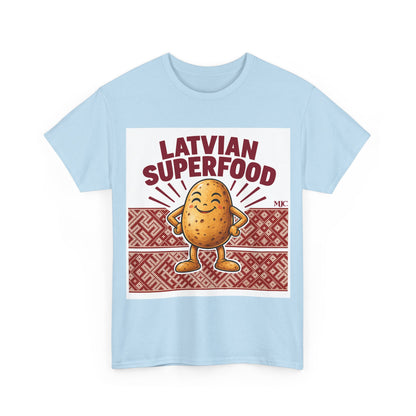 Latvian Superfood T-Shirt | Funny Latvian Potato Gift | BalticAF