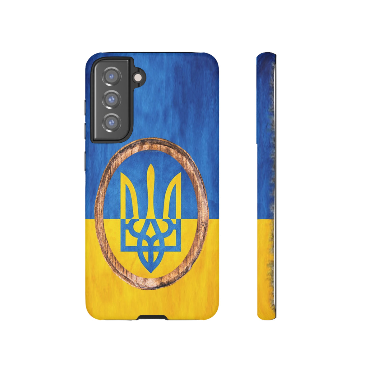 UKRAINE FLAG with TRIDENT - Tough Cases