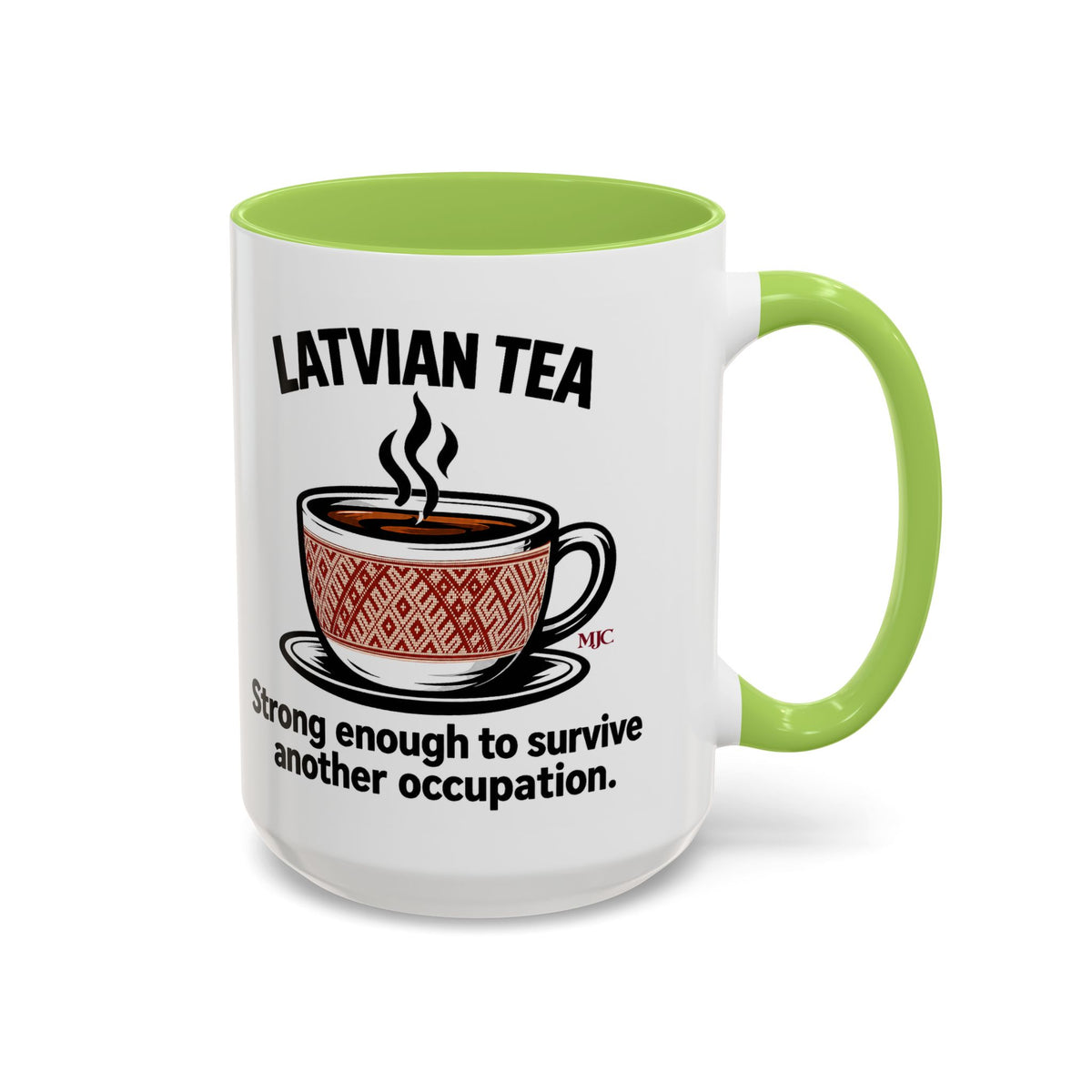 Latvian Tea Mug | Latvian Heritage & Humour Gift | BalticAF